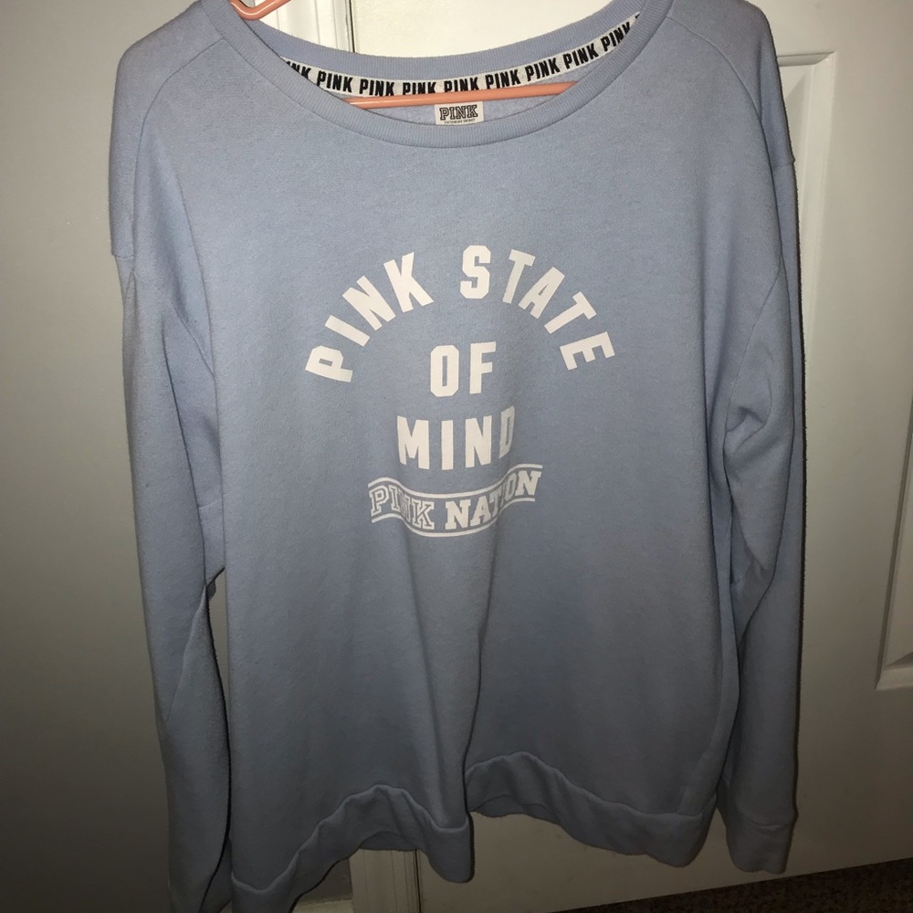 Pink Victoria secret sweatshirt